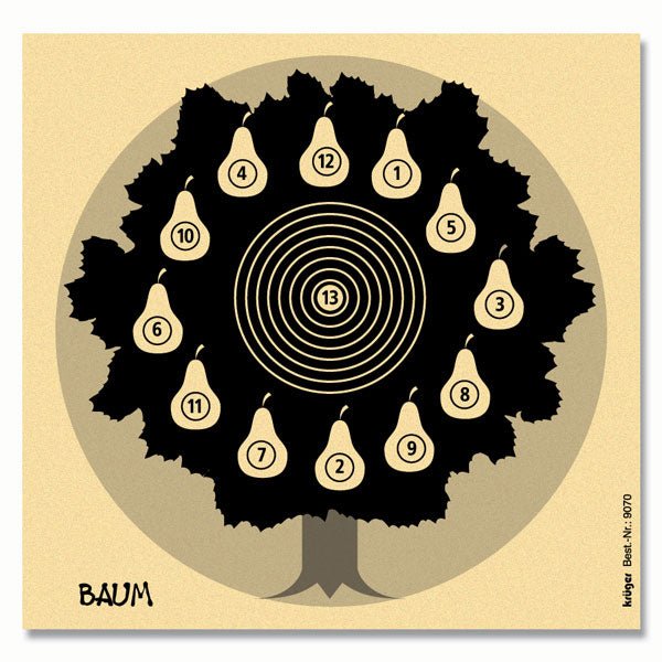 Glücksscheibe Baum