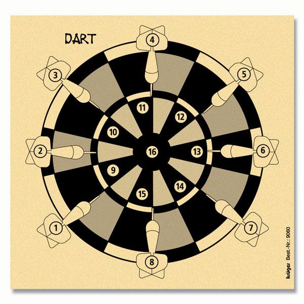 Glücksscheibe Dart 10 m