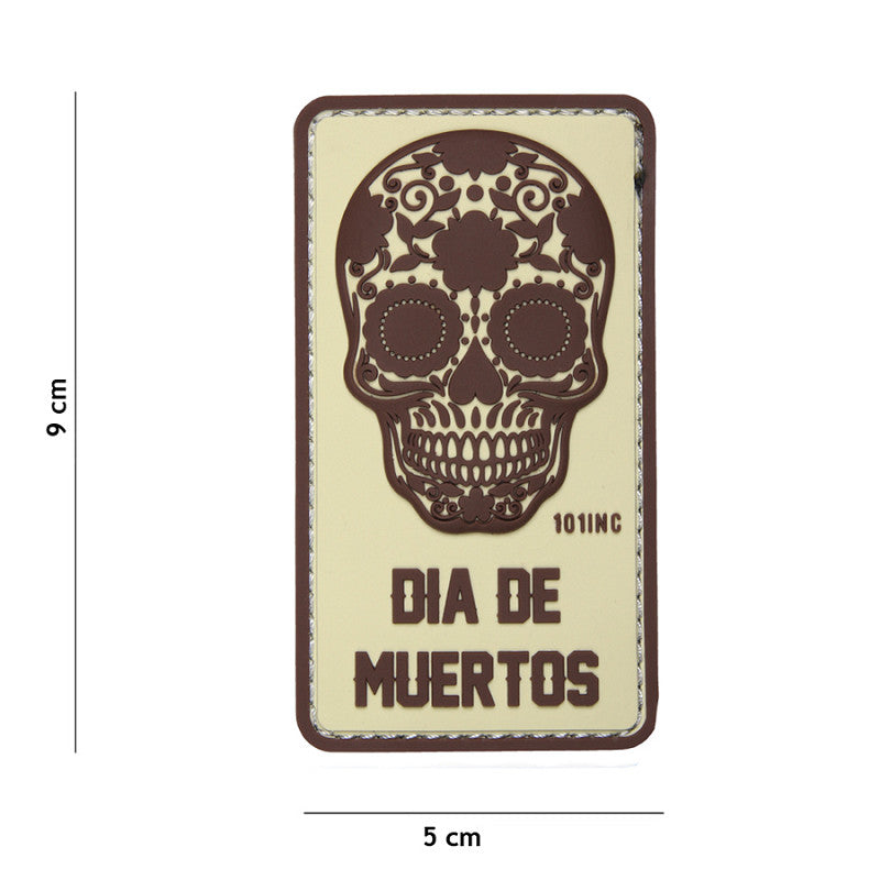 VAN OS - 3D Patch | Dia de Muertos - beige