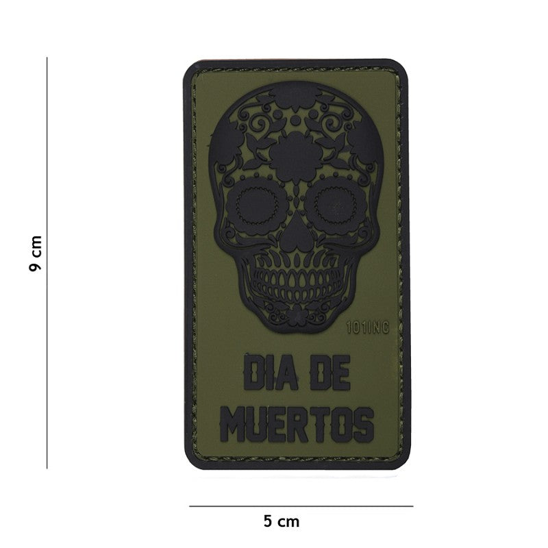 VAN OS - 3D Patch | Dia de Muertos - grün