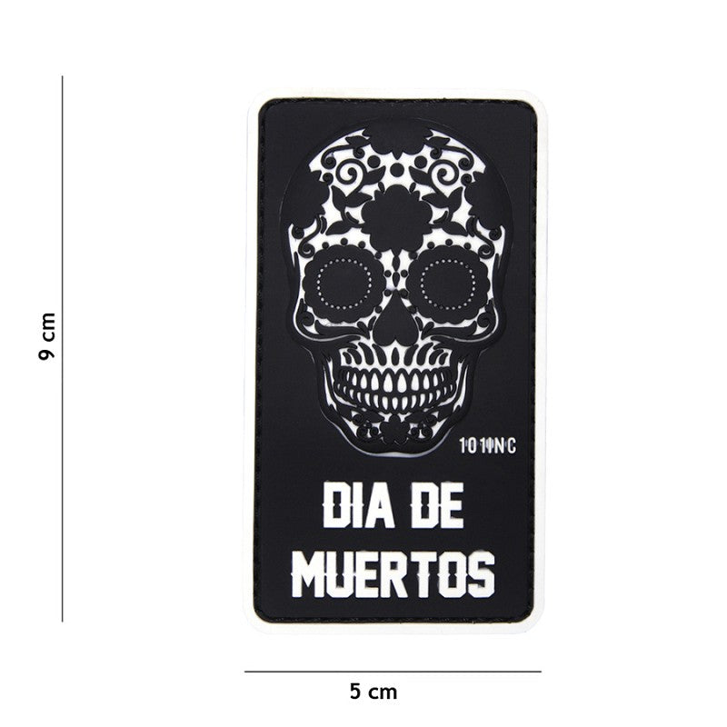 VAN OS - 3D Patch | Dia de Muertos - schwarz