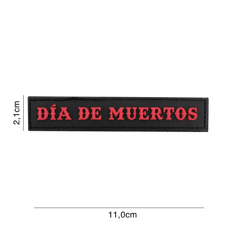 VAN OS -  Patch | PVC Dia de Muertos schwarz