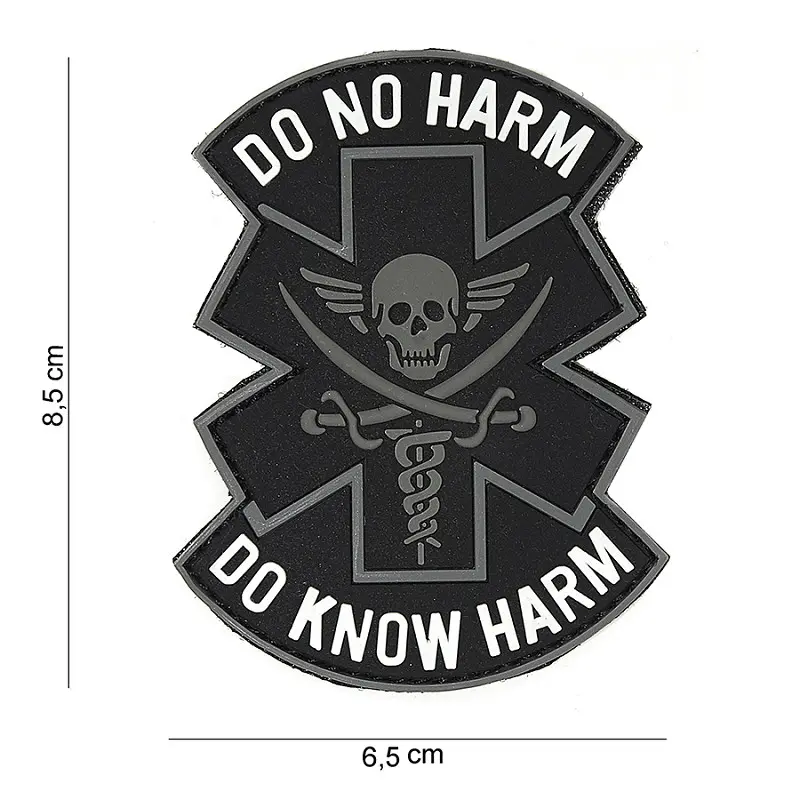 VAN OS -  Patch | PVC Do no harm schwarz 
