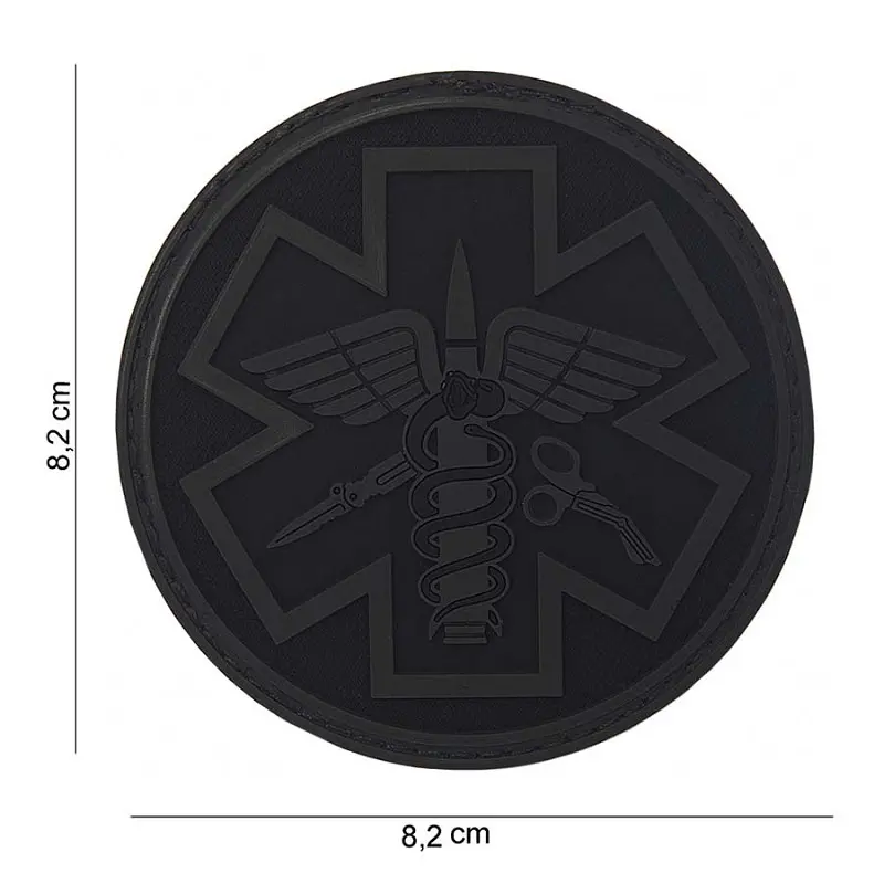VAN OS - 3D Patch | PVC Para medic schwarz