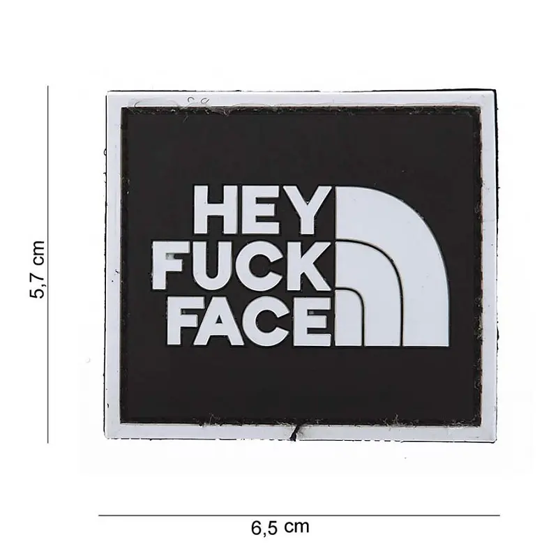 VAN OS - 3D Patch | PVC Hey Fuck Face