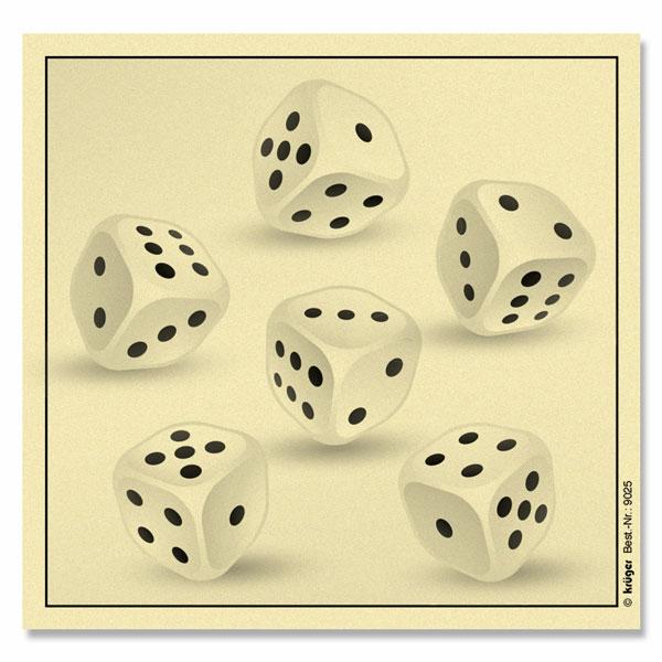 Glücksscheibe Würfel 10 m