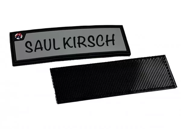 DAA PVC Namens Tag, Velcro