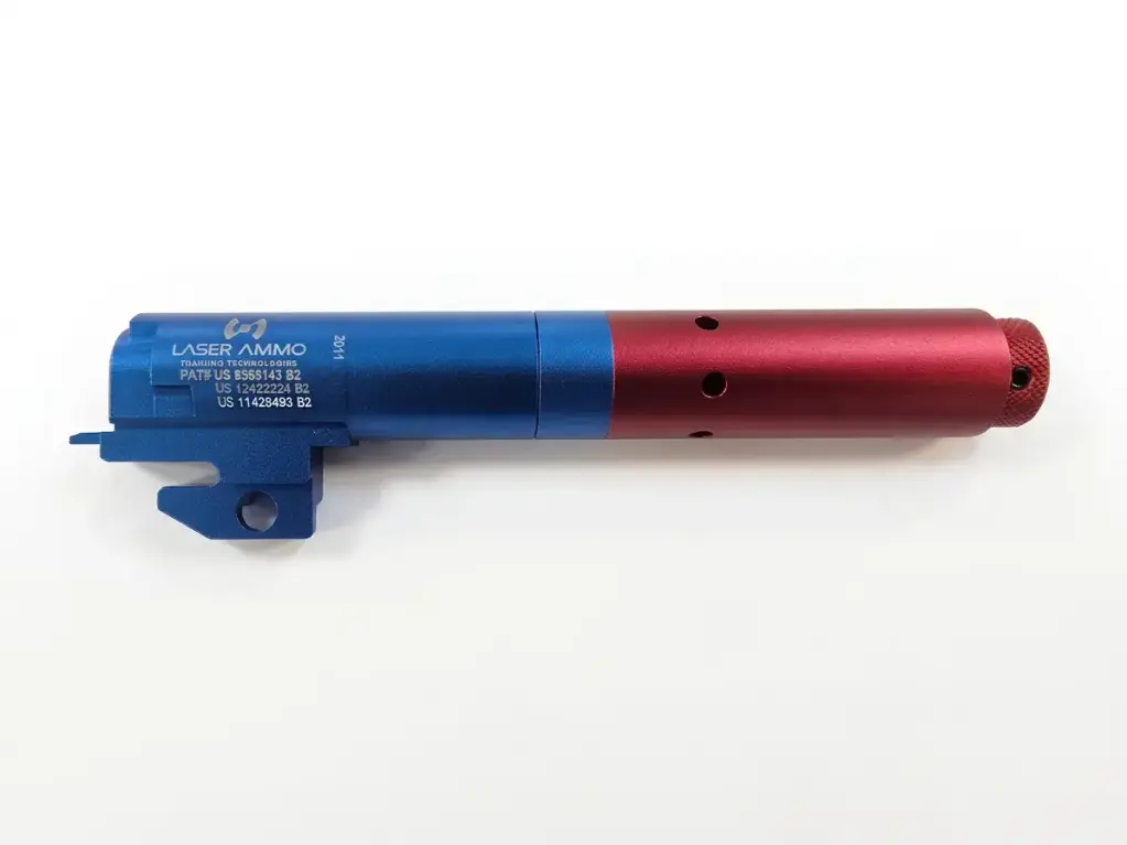 AirSoft Laser (R.E.A.L) Umbausatz für AW 2011 (Lauf UND Laserpatrone) - roter Laser 