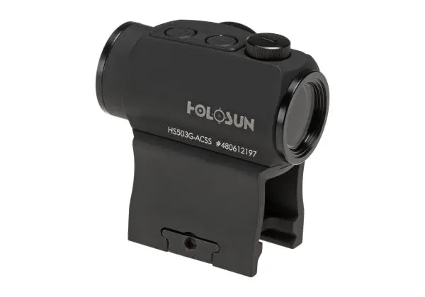 HOLOSUN HS503R | Rotpunktvisier | 2 MOA Dot/65 MOA Circle