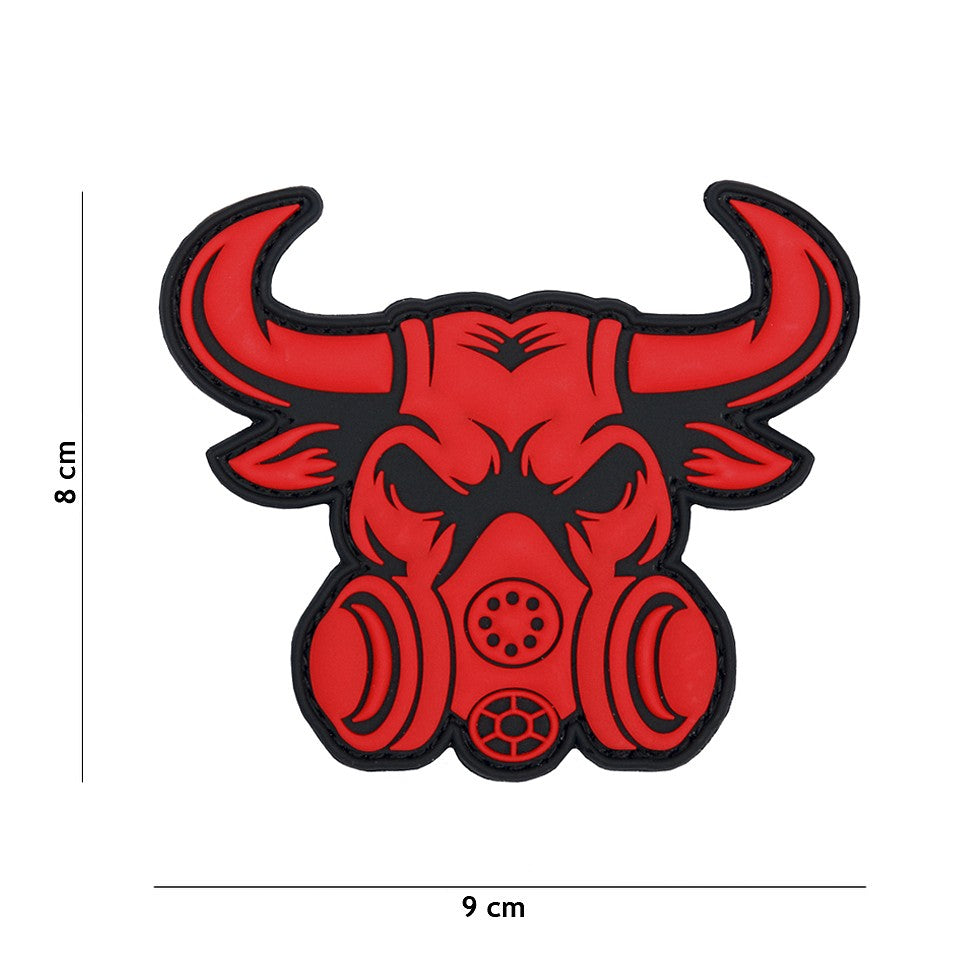 VAN OS - 3D Patch | Gassmask bull rot