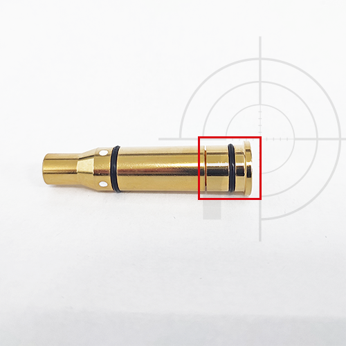 Endkappe für 7,62*54R Laserpatrone | Typ A