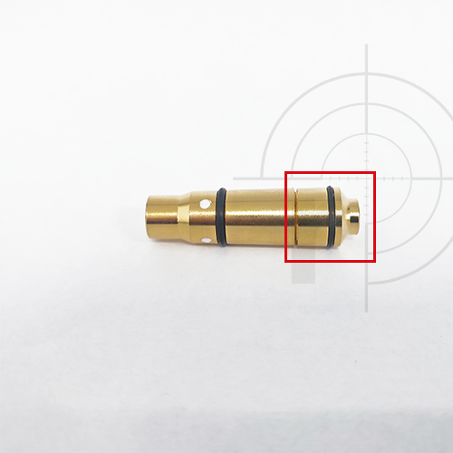 Endkappe für 7.62x39mm Laser Patrone | Typ B