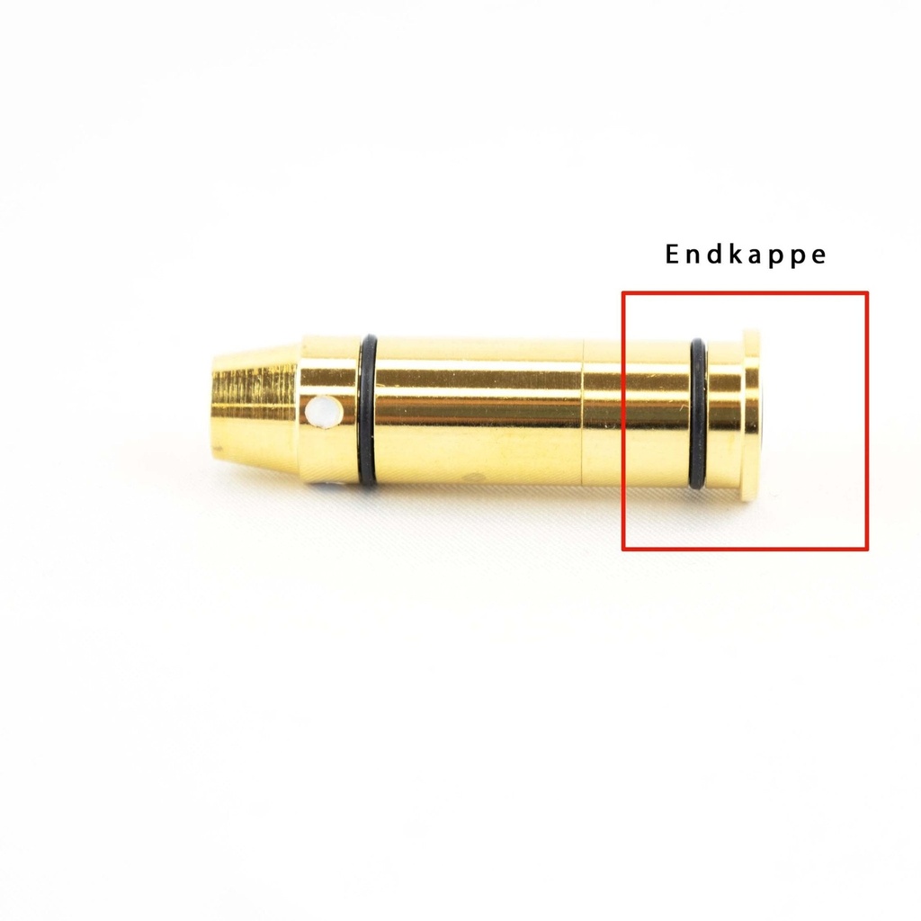 Endkappe für Laserpatrone 38  Special / 357 Mag | Typ B