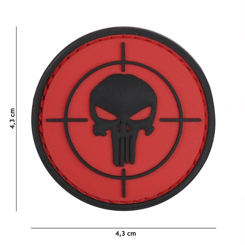 VAN OS - 3D Patch | Punisher Visier Rot
