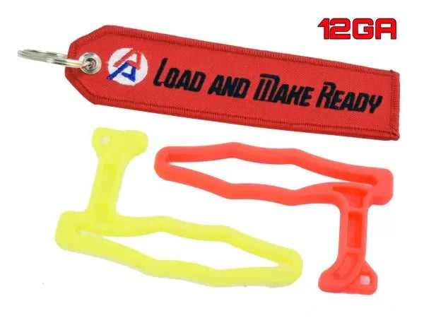 Chamber Flag 12-Gauge-Schrotflinte, 2er-Pack mit DAA-Schlüsselanhänger