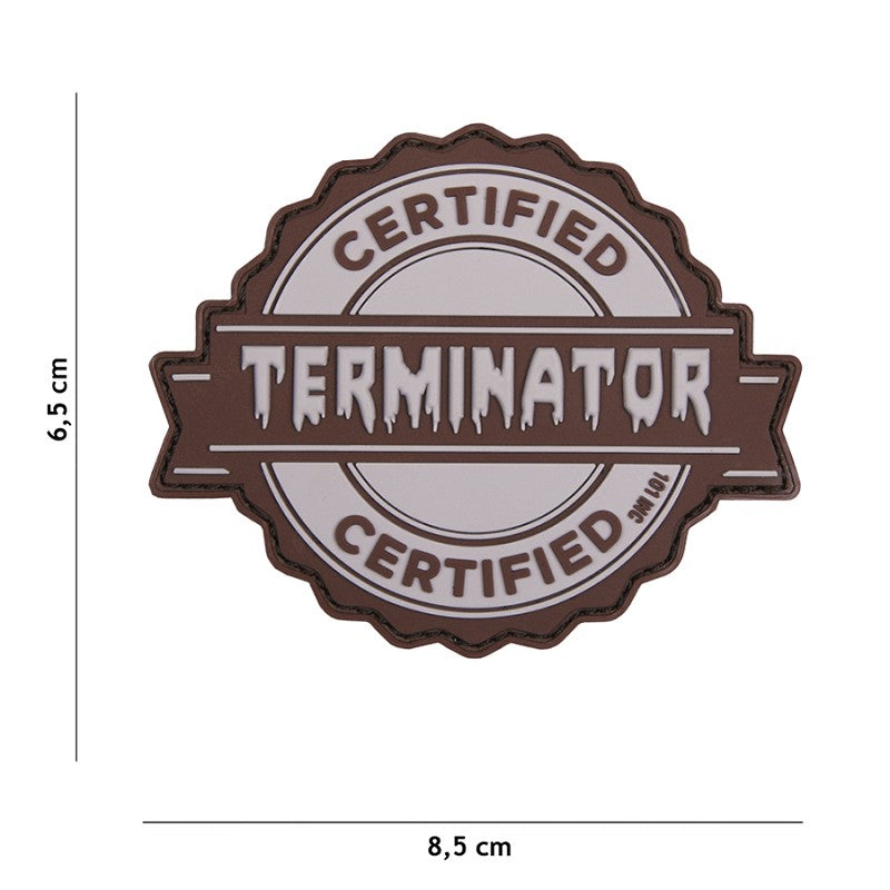 VAN OS - 3D Patch | Terminator grau