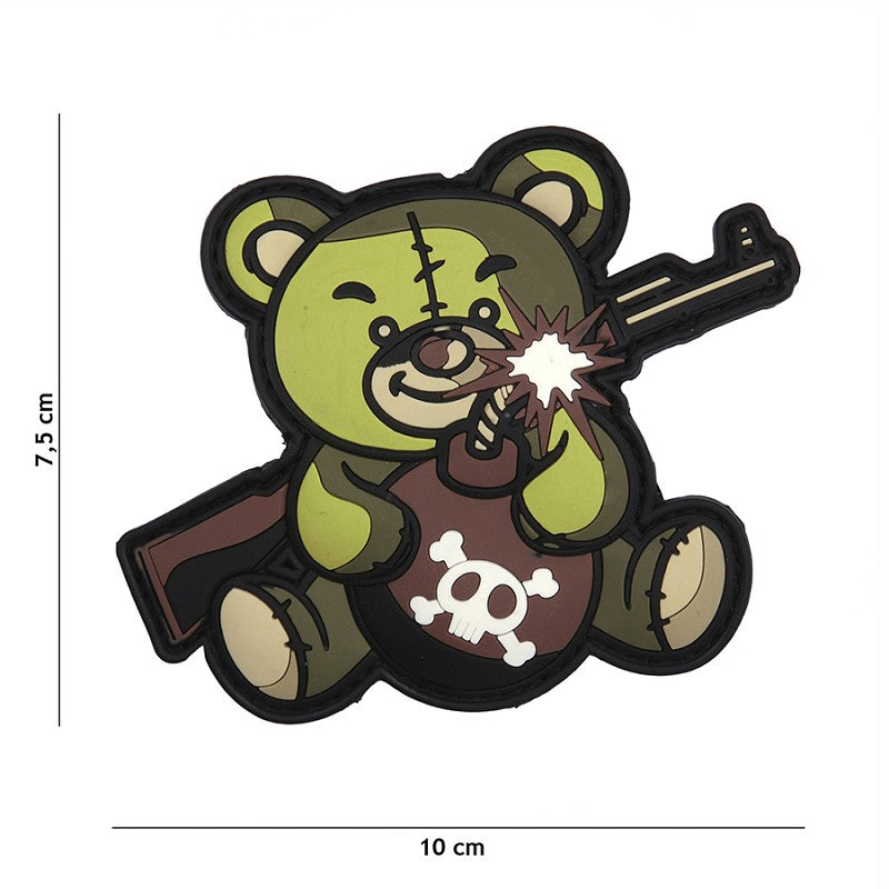 VAN OS - 3D Patch | Terror Teddy grün