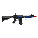 Trainingsgewehr mit Blowback | M4 Hornet | roter Laser - Farbe: BLAU