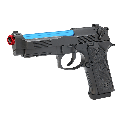 LASER AMMO Trainingspistole mit Blowback | M9 | Green Gas | IR Laser