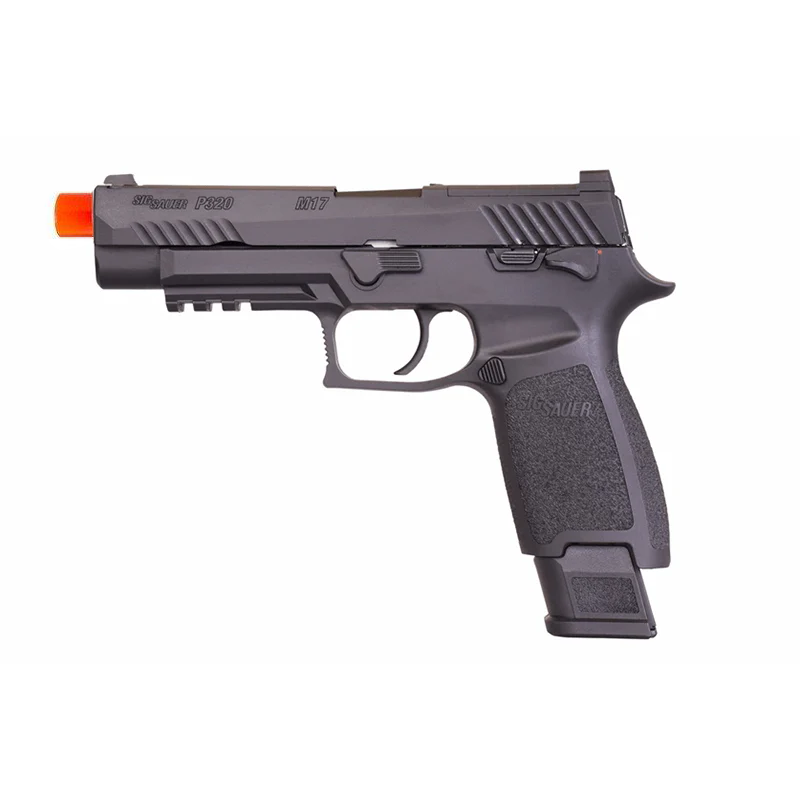 LASER AMMO Trainingspistole mit Blowback | SIG M17 | Green Gas | IR Laser - Farbe: SCHWARZ