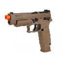 LASER AMMO Trainingspistole mit Blowback | SIG M17 | Green Gas | IR-Laser - Farbe: TAN