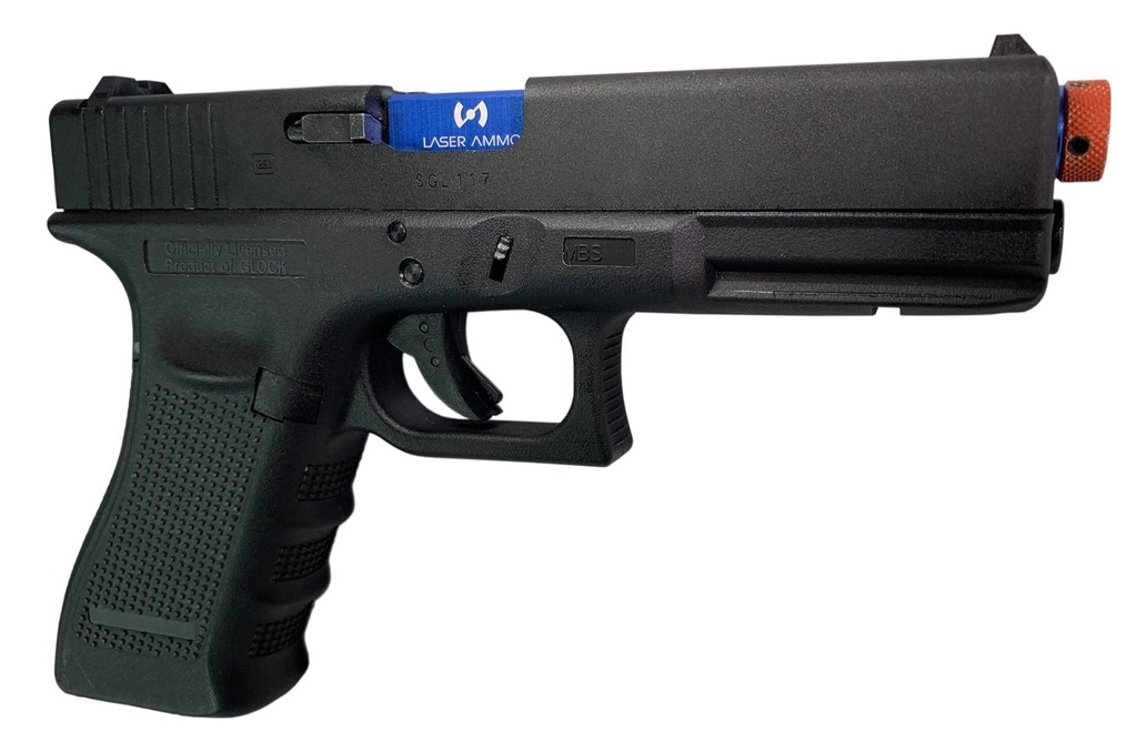 LASER AMMO Trainingspistole mit Blowback | Umarex G17 | Gen 4 | CO2 |  IR Laser