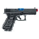 LASER AMMO Trainingspistole mit Blowback | Umarex G19 | GreenGas | roter Laser