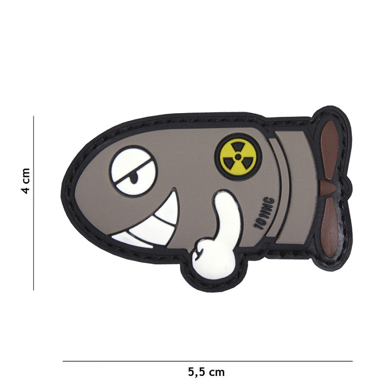 VAN OS - 3D Patch |  Funny Torpedo - grau
