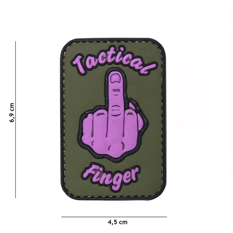 VAN OS - 3D Patch |  Tactical Finger - rosa