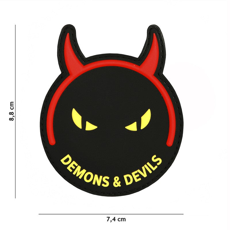 VAN OS - 3D Patch | Demons & Devils - schwarz/gelb