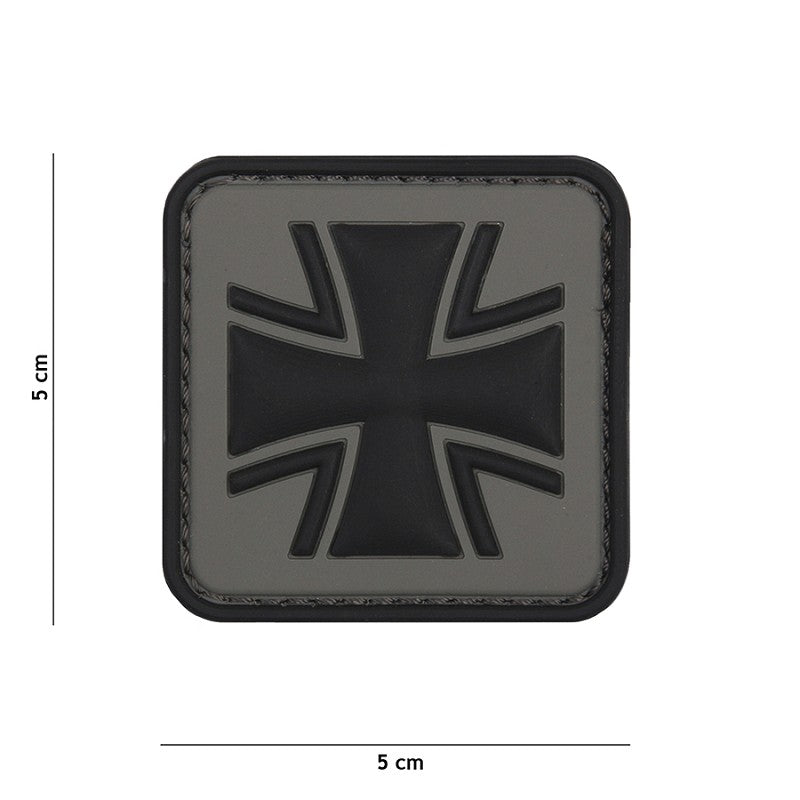VAN OS - 3D Patch | Deutsches Kreuz - grau