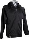 Light Softshell-Sweatjacke mit Kapuze | GLOCK Perfection | schwarz/strukturiert