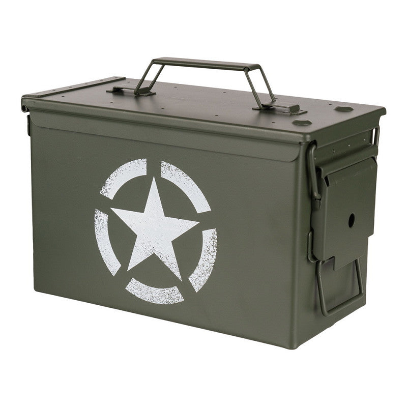 VAN OS - Munitionskiste Kal. 50mm | US Armee Stern