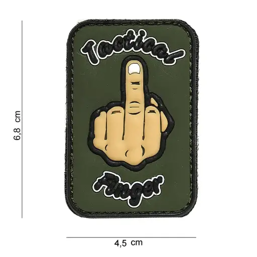 [11155] VAN OS - 3D Patch | PVC Tactical finger grün