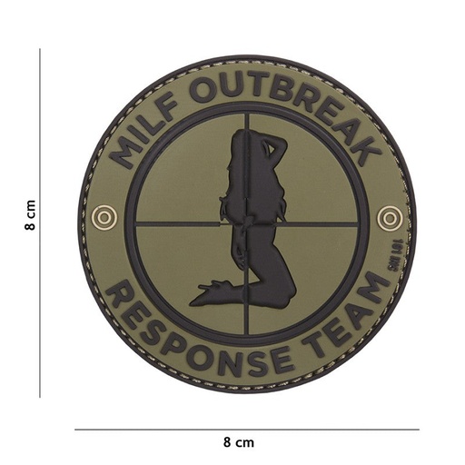[18006] VAN OS - 3D Patch | Milf Outbreak - grün