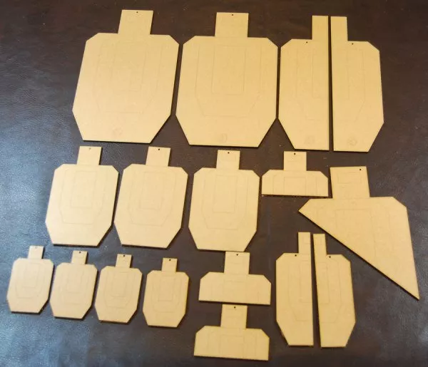 [101608] DAA Dry-Fire Target Set (Classic-IPSC)