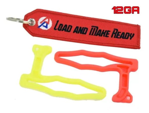 [103293] Chamber Flag 12-Gauge-Schrotflinte, 2er-Pack mit DAA-Schlüsselanhänger