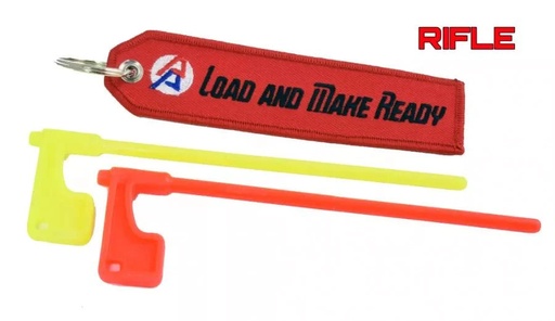 [103292] Chamber Flag GEWEHR, 2er-Pack mit DAA-Schlüsselanhänger