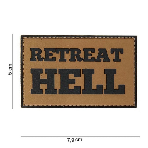 [10061] VAN OS - 3D Patch | Retreat Hell braun