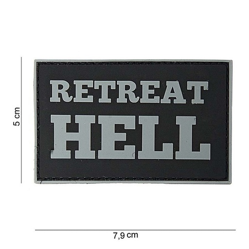 [10063] VAN OS - 3D Patch | Retreat Hell schwarz