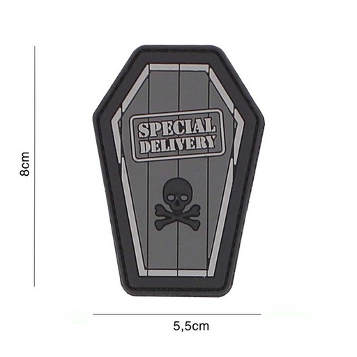 [3121] VAN OS - 3D Patch | Special Delivery grau