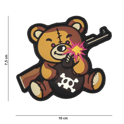 [9013] VAN OS - 3D Patch | Terror Teddy braun
