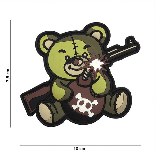 [9014] VAN OS - 3D Patch | Terror Teddy grün