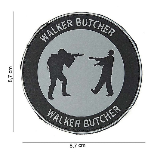 [10076] VAN OS - 3D Patch | Walker Butcher grau