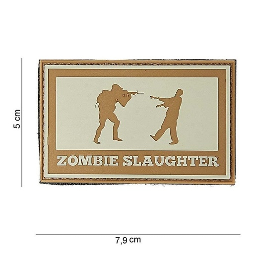 [10045] VAN OS - 3D Patch | Zombie Slaughter beige