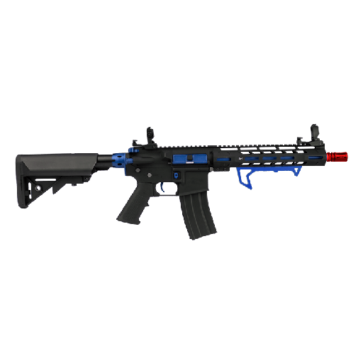 [AR15-BM4-BLUE] Trainingsgewehr mit Blowback | M4 Hornet | roter Laser - Farbe: BLAU