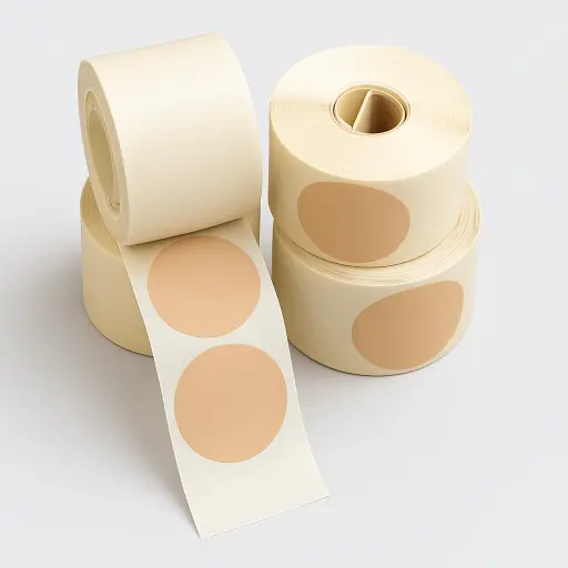 [5535] Schusspflaster braun Ø 35mm