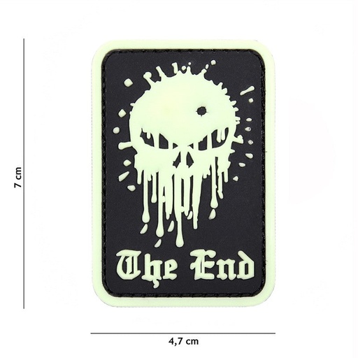 [19063] VAN OS - 3D  & Glow in the Dark Patch | Skull The End