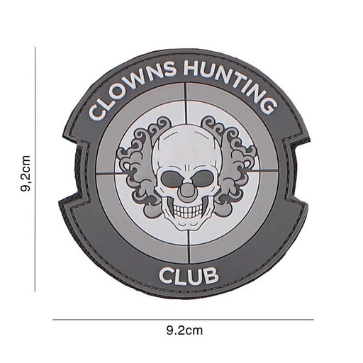 [3114] VAN OS - 3D Patch | Clowns Hunting Club - grau