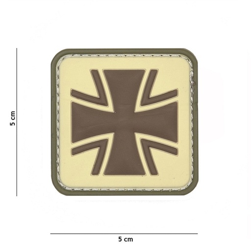 [20059] VAN OS - 3D Patch | Deutsches Kreuz - coyote